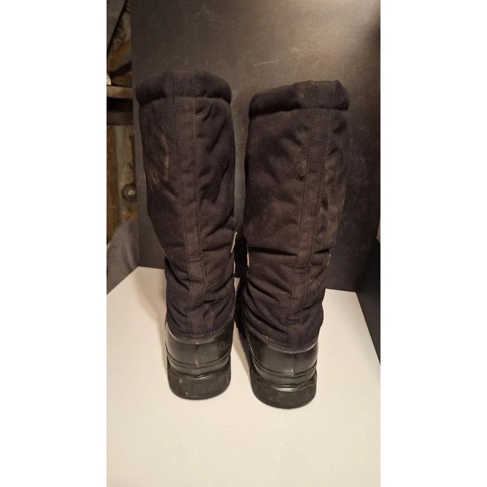 Cabela's Mens Winter Snow Boots Black Size 12 Removable Insulated Liner